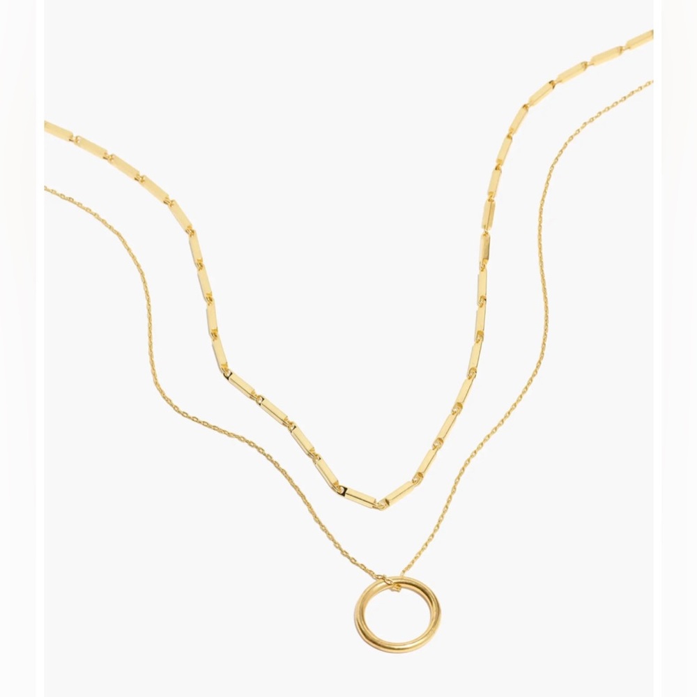 Madewell gold necklace